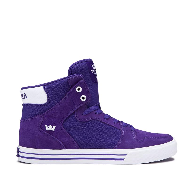 Supra VAIDER Sneaker High Damen Lila Sale BNHOV6742